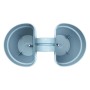 Fioriera da balcone blu t.b.t. per ringhiere.