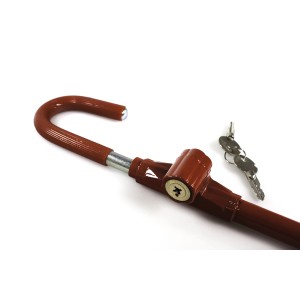 t.b.t. blocca volante, marrone, con chiavi per accessori interni auto.