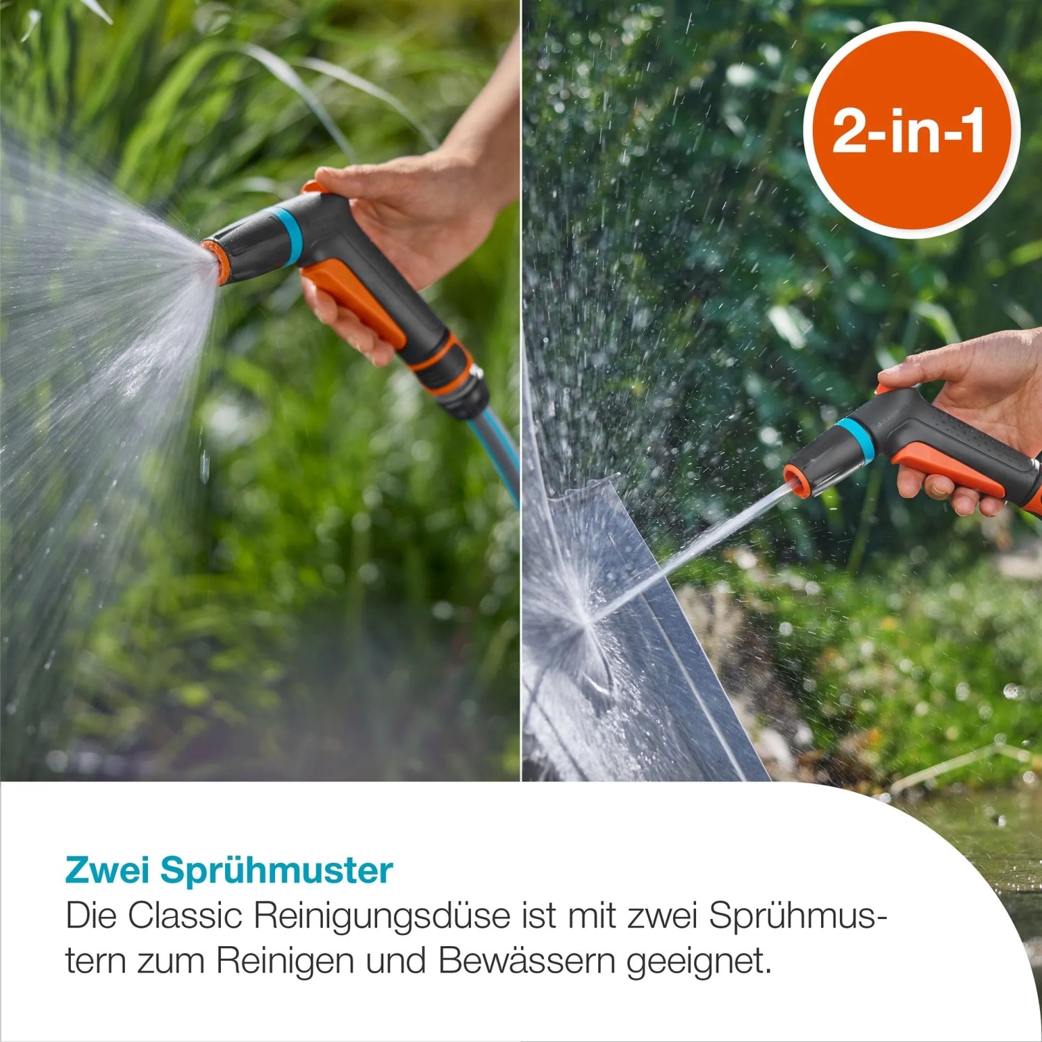 Lancia per pulizia Gardena Classic getto con flusso regolabile_13