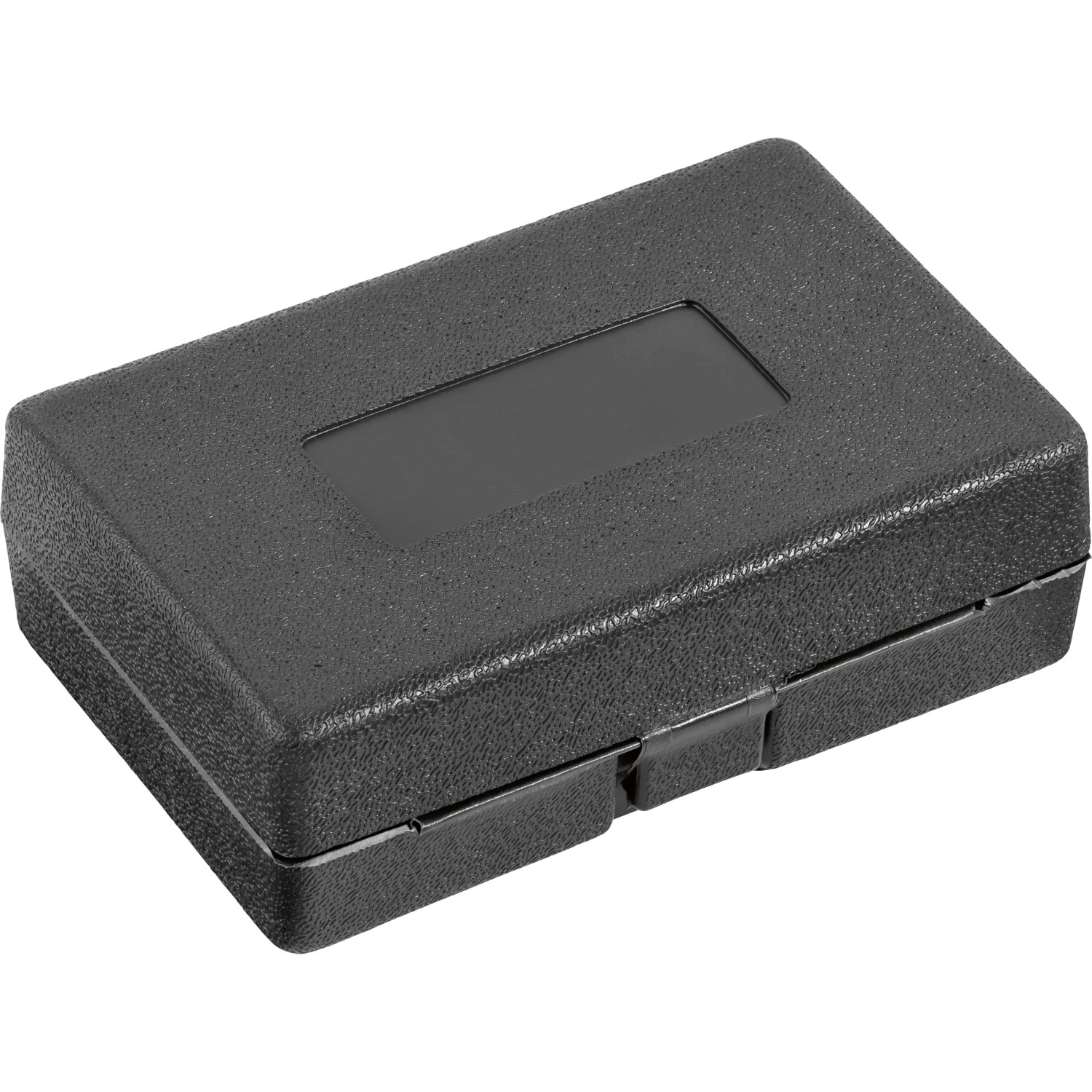 Set di meccanica di precisione nero, 25 pezzi, in scatola di plastica.
