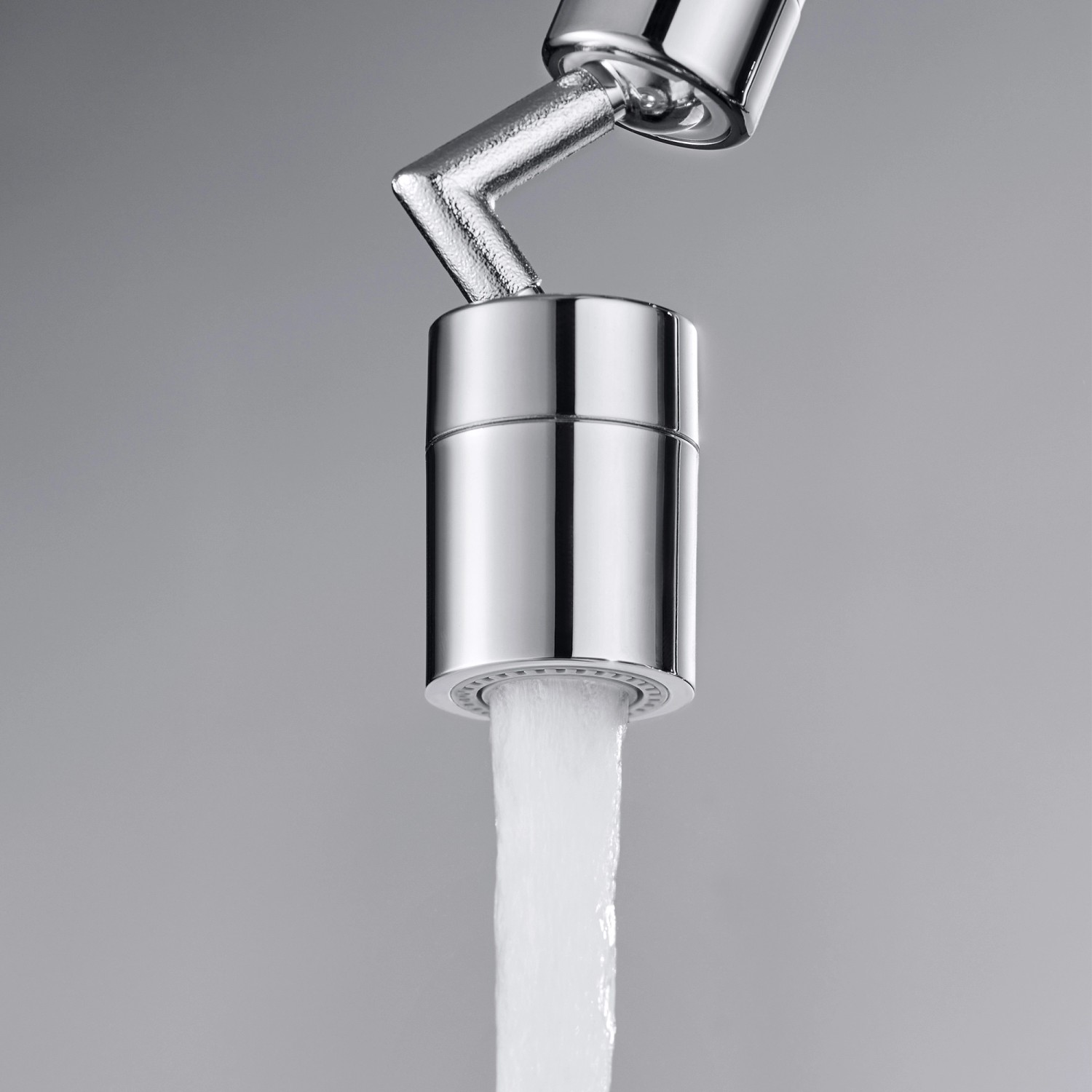 Rompigetto t.b.t. cromato con getto d'acqua.