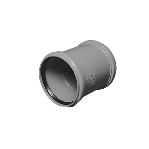 Raccordo per tubi Manicotti HT grigio.