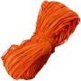 OBI rafia naturale arancione (50 g) per lavori di legatura decorativi e progetti di bricolage.