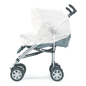 t.b.t. Zanzariera per passeggino, vista laterale.