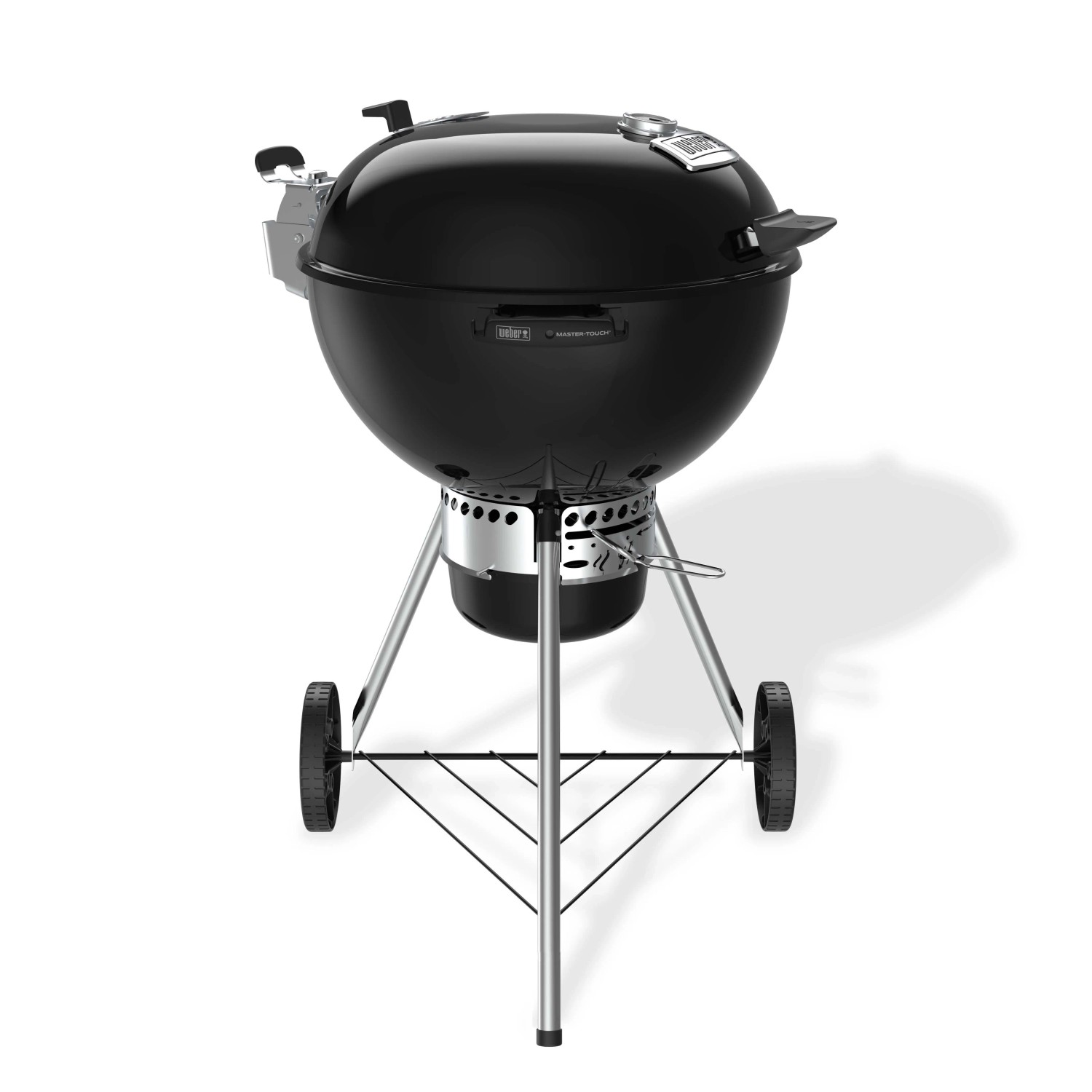 Barbecue a carbone Weber Master-Touch Premium E-5770 nero con termometro sul coperchio e griglia GBS.