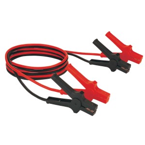 Cavi di avviamento Einhell BT-BO 16/1 A con cavi rosso-neri e pinze completamente isolate.