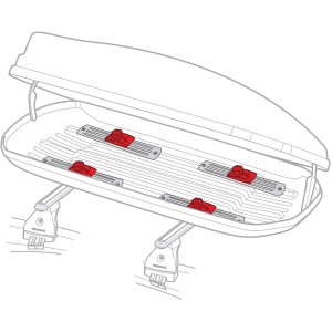 t.b.t. Traverse con connettori per telai scaffale B, grigio antracite, per il fissaggio del carico nello shop online OBI.