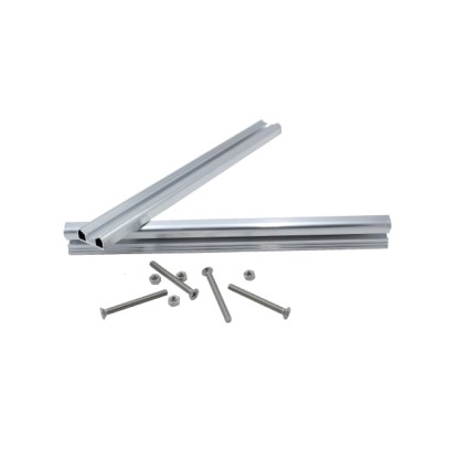 Staffe Per Cassetta Postale Da Recinzione - 2 Set In Acciaio Inox 304, 280x24mm