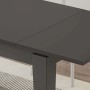 Tavolo allungabile da pranzo Tolmen antracite 140x80 cm_4