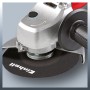 Dettaglio: Smerigliatrice angolare Einhell TC-AG 115 con disco da taglio. Smerigliatrice compatta per lavori versatili.
