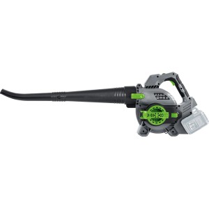 LUX Aspirafoglie a batteria A-LS-2x20/15 A, grigio/verde, con batteria. Soffiatore per casa e giardino.