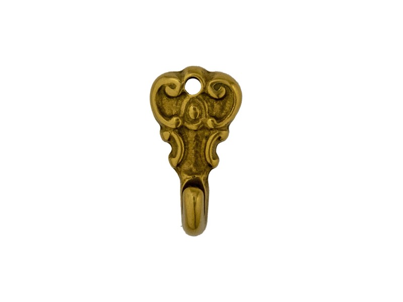 10 Occhielli A Vite In Acciaio Inox Da 6,5 Cm, Con Ganci Neri Per Legno - Foto 3