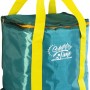 t.b.t. Borsa frigo per attrezzatura da campeggio con manici gialli e stampa "Summer Time".