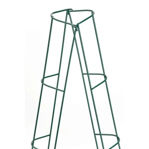 Tutore per piante rampicanti verde, componibile, alto 110 cm, per il giardino.