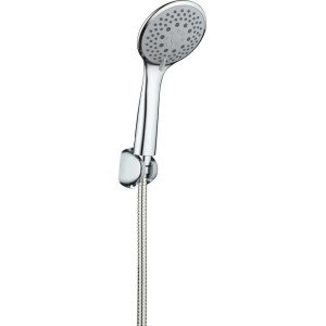 Set doccia Idrostile con supporto a parete cromo grigio