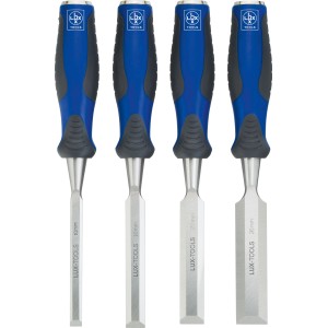 Set scalpelli per legno 4 pz LUX