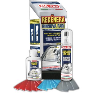 t.b.t. Kit cura auto per il ripristino dei fari.