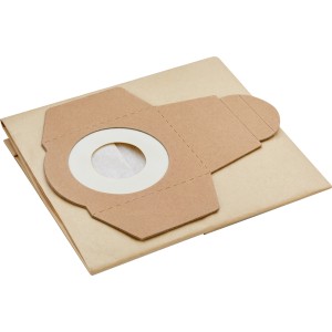 Sacchetto per aspirapolvere t.b.t. in carta, adatto a diversi modelli di aspirapolvere.