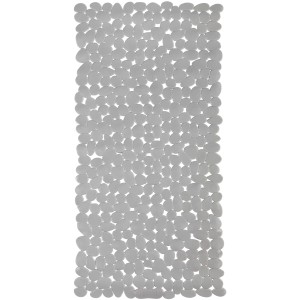 Tappetino per vasca Wenko Paradise Taupe, 71x36cm, in plastica con struttura antiscivolo e ventose.