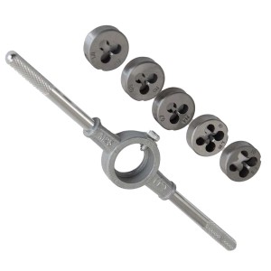 Filiere e chiave di manovra set 6 pz