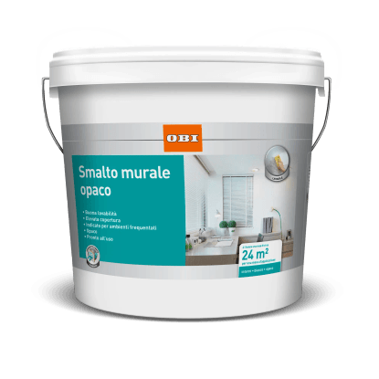 Lattice OBI bianco opaco 10 l