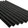 Onduline Base lastra ondulata bituminosa, nera, 2000x855 mm. Pannello per tettoia, casetta da giardino ecc.