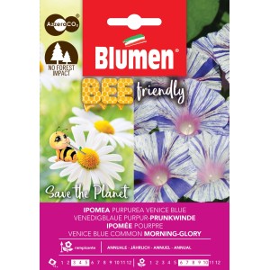 Confezione di semi di campanella 'Venice Blue' di Blumen, amica delle api.