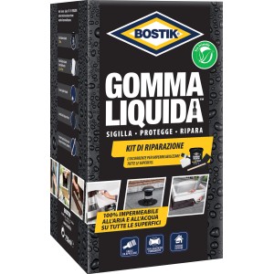 Bostik Gomma Liquida, guaina liquida per riparazioni e impermeabilizzazioni.