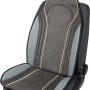 Coprisedile auto t.b.t. in grigio e nero per un maggiore comfort in auto.