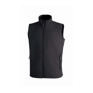 Gilet da lavoro U-Power Dublino nero tg XXXL