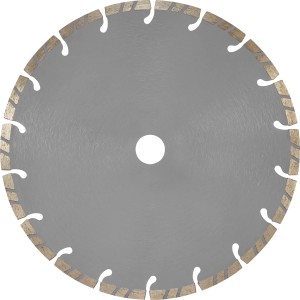 Disco diamantato LUX Turbo, 230 mm, per smerigliatrici angolari, per tagliare pietra e cemento.