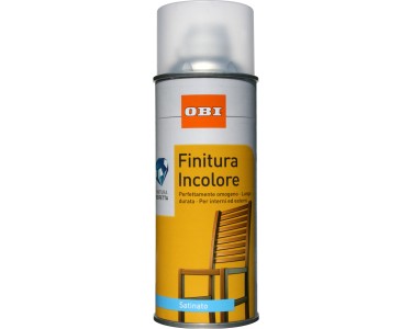 OBI vernice spray Finitura satinata incolore 400 ml