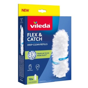 Ricambio piumino 10 pezzi Flex & Catch Vileda