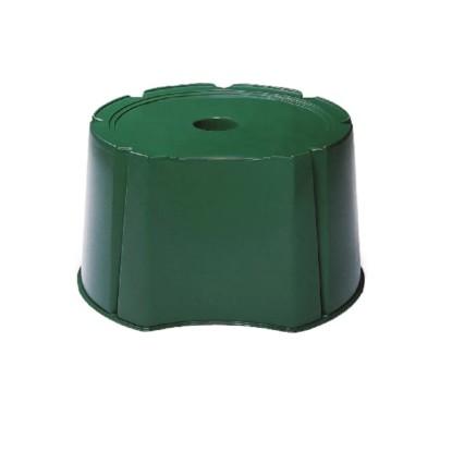 Supporto verde per contenitore acqua rotondo Stefanplast