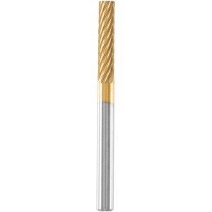 Fresa in carburo di tungsteno Dremel 9901DM Max per miniutensili, color oro.