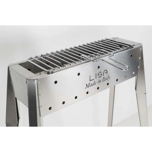 Griglietta Lisa per barbecue per arrosticini L 37 cm