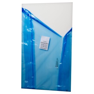 Pannello isolante t.b.t., confezionato in pellicola blu. Materiali isolanti alveolari.