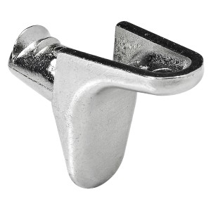 Supporto per ripiano Hettich Sekura2 nichelato per scaffali, accessori per mobili.