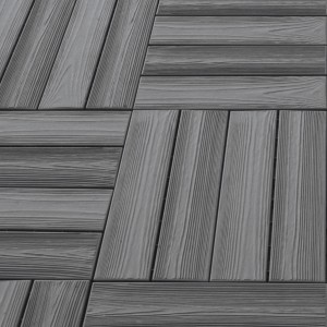 Piastrelle per pavimentazione esterna in legno grigio. Motivo dei rivestimenti per pavimenti t.b.t.