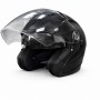 Casco moto UrbanRide nero tg M 57-58 cm