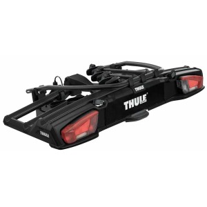 Portabiciclette Thule per auto, adatto per il montaggio sul tetto.