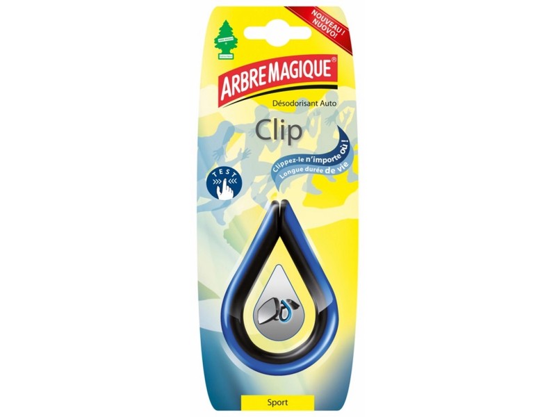 Arbre Magique Deodorante auto Oth clip Sport