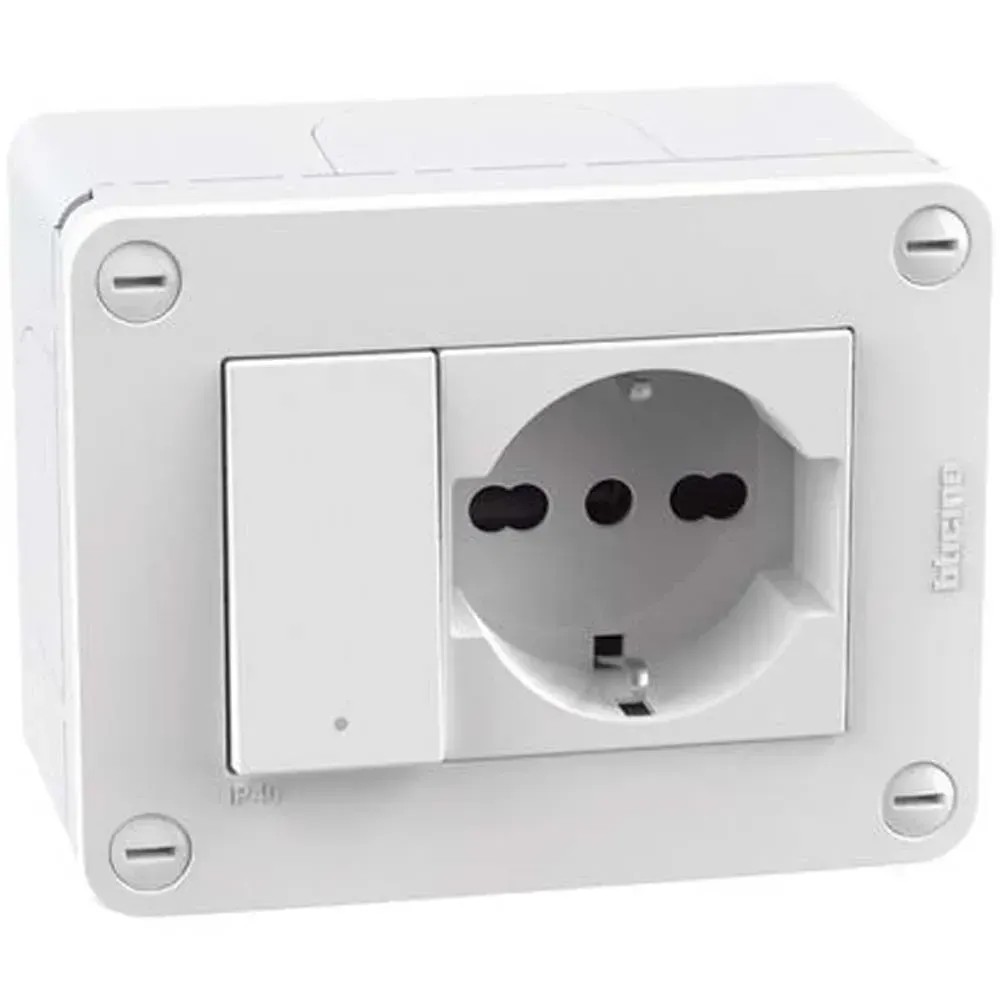 IDROGO Soluzioni Per L'Installazione Bianco S28403W2F Scatola IP40 3 - 8