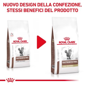 Royal Canin Gastrointestinal Fibre Response cibo secco per gatti in sacchetto.