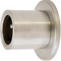 Staffa a muro Mydeco per bastone per tende, effetto acciaio inox, diametro 1,6 cm.
