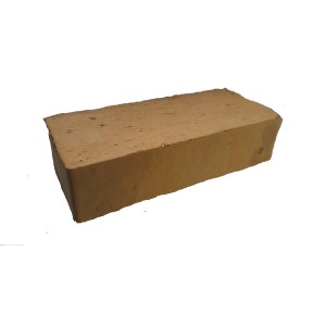 Singolo mattone giallo per progetti di costruzione.