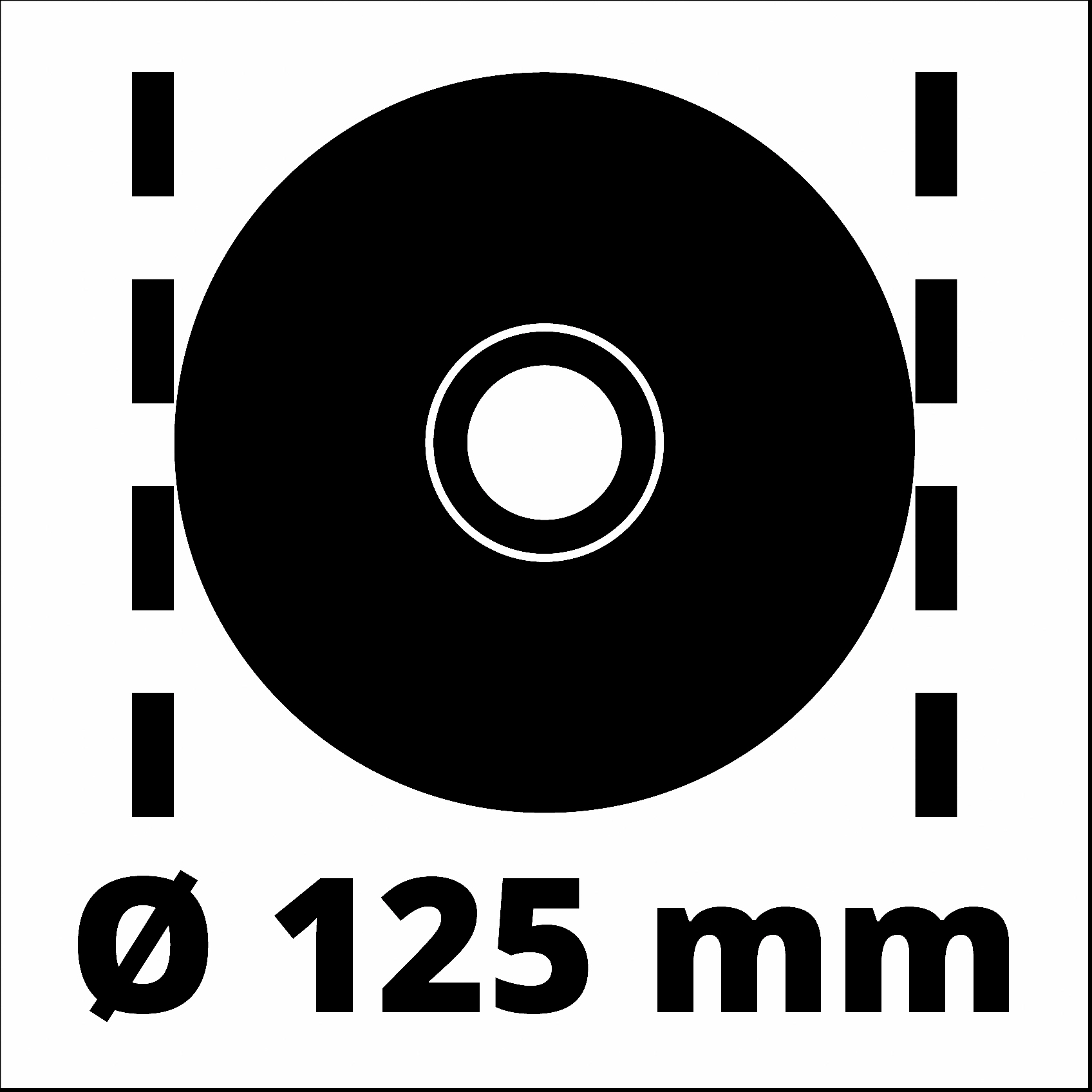 Smerigliatrice Angolare Einhell TC-AG 125/850 4430977 850 W disco 12,5 -  Rotex