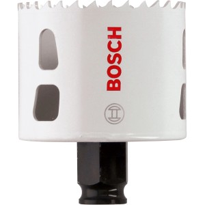 Segatutto a tazza Bosch Progressor 60mm per legno e metallo, vista dettagliata.