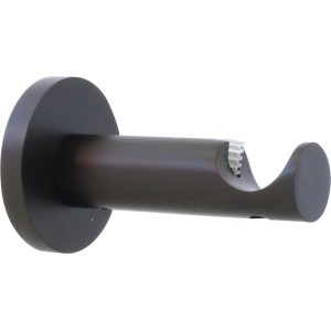 Supporto per bastone per tenda Mydeco Function, nero, per aste con Ø 2 cm.