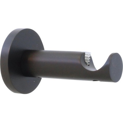 Supporto bastone tenda Function ad 1 via nero Ø 2 x 6,5 cm